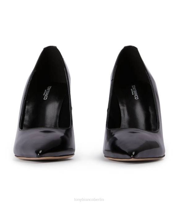 Pumps | de Tony Bianco Frauen Dolly-Heels Schwarz hochglänzend/klar 4624335
